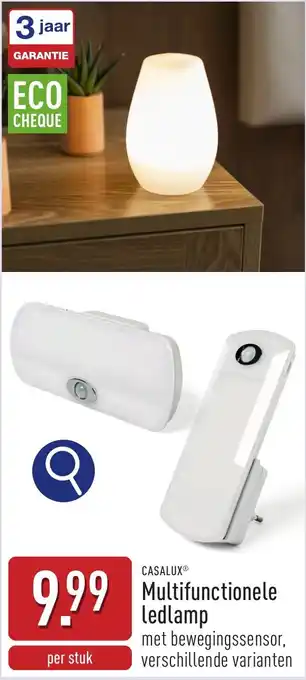 ALDI Casalux Multifunctionele ledlamp aanbieding