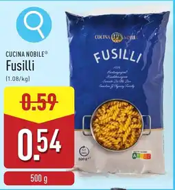 ALDI Cucina Nobile Fusilli aanbieding