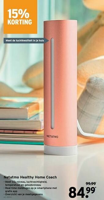 GAMMA Netatmo healthy home coach aanbieding