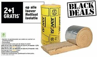 GAMMA Isover rollisol isolatie aanbieding
