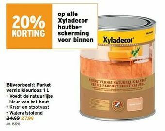 GAMMA Parket vernis kleurloos aanbieding