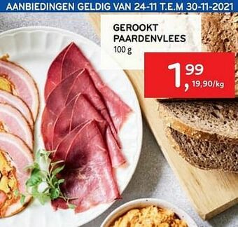 Alvo Gerookt paardenvlees aanbieding