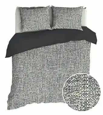 Romanette dekbedovertrek Tweed flanel