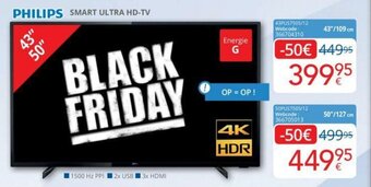 Eldi Philips Smart Ultra HD-TV aanbieding