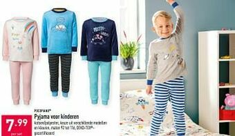 ALDI Pyjama voor kinderen aanbieding