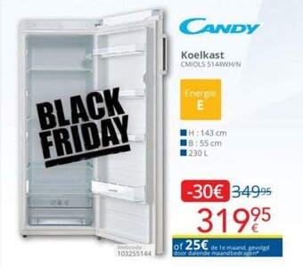 Eldi Koelkast aanbieding