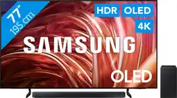 Coolblue Samsung OLED 4K 77S85D (2024) + Samsung HW-Q600C (2023) aanbieding