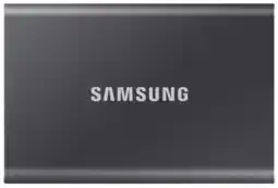 Coolblue Samsung T7 SSD 2To Gris aanbieding