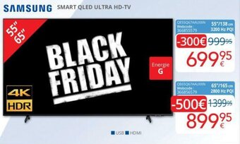 Eldi Samsung Smart QLED Ultra HD-TV aanbieding