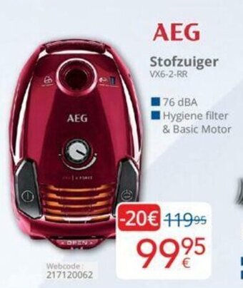 Eldi Stofzuiger aanbieding