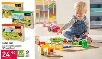 ALDI Houten baan aanbieding