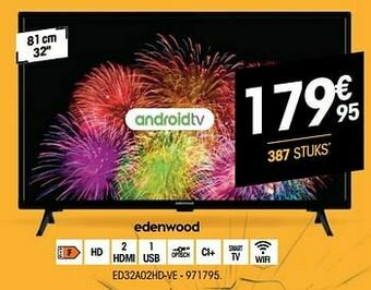 Electro Depot Edenwood ed32a02hd-ve aanbieding