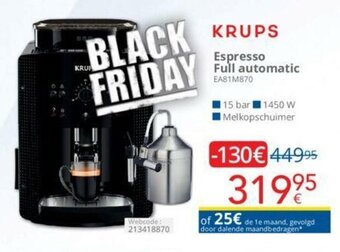 Eldi Espresso Full automatic aanbieding