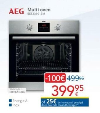 Eldi Multi oven aanbieding