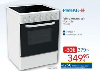 Eldi Vitrokeramisch fornuis aanbieding