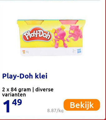 Action Play-Doh klei aanbieding