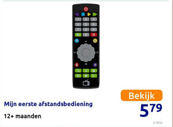 Mijn eerste afstansbediening