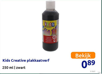 Action Kids Creative plakkaatverf 250ml aanbieding