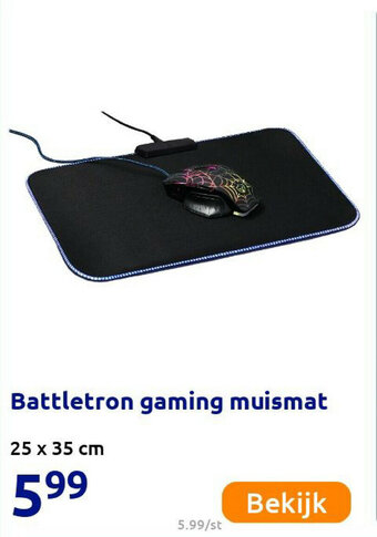 Action Battletron gaming muismat aanbieding