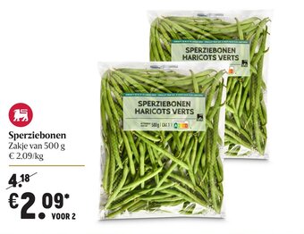 Sperziebonen 500g