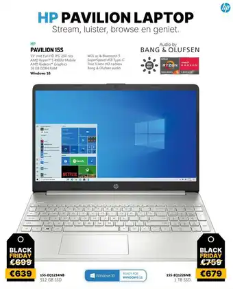 IT Resellers HP Pavilion 15S aanbieding