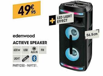 Electro Depot Edenwood Actieve Speaker aanbieding