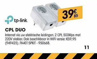 Electro Depot Cpl Duo aanbieding