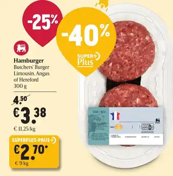 Delhaize Hamburger 300g aanbieding