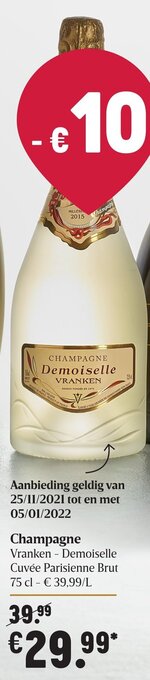 Delhaize Champagne aanbieding