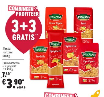 Delhaize Pasta 500g aanbieding