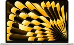 Coolblue Apple MacBook Air 15 inch (2024) M3 (8 core CPU/10 core GPU) 16GB/256GB Sterrenlicht AZERTY aanbieding