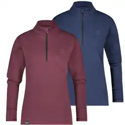 Decathlon Poederbaas Arctic Skipully Dames - Bordeaux/Navy - 2 Pack aanbieding