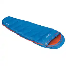 Decathlon High Peak Comox, mummieslaapzak voor kinderen, comforttemperatuur 10 °C aanbieding