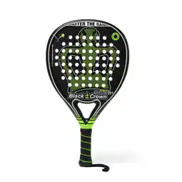 Decathlon Black Crown Piton Attack 12k+ Padel Racket aanbieding