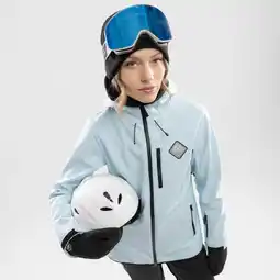 Decathlon Dames Wintersport snowboardjas W2-W Gelid Blauw aanbieding