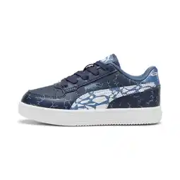 Decathlon Smash 2.0 Icy Monster sneakers voor kinderen PUMA Club Navy Blue Horizon White aanbieding