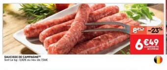 Saucisse De Campagne