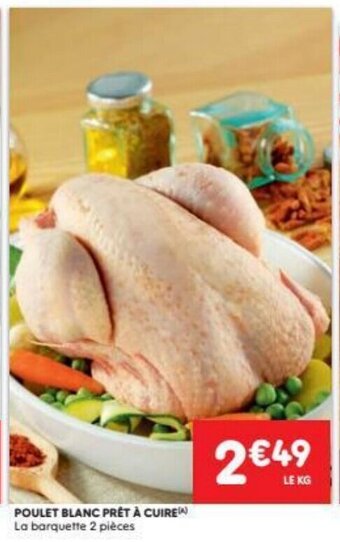 Poulet Blanc Pret A Cuire