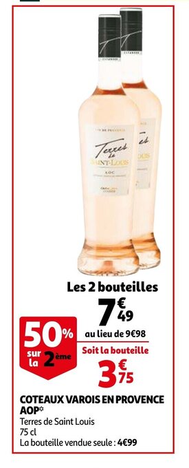 Coteaux varois en provence aop
