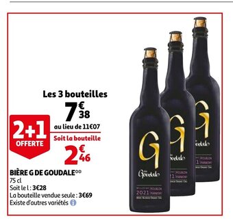 Auchan Biere g de goudale aanbieding