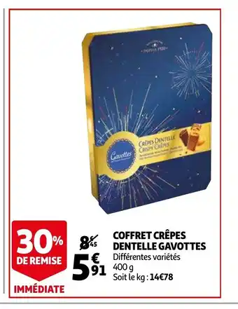 Coffret crepes dentelle gavottes 400g