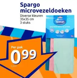 Action Spargo microvezeldoeken aanbieding