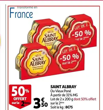 Saint albray 2x200g
