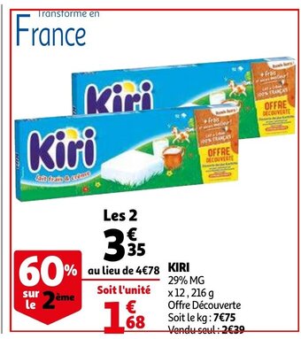 Auchan Kiri aanbieding