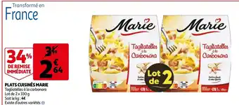 Auchan Plats cuisines marie 2x330g aanbieding
