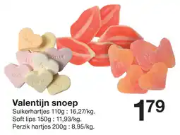 Zeeman Valentijn snoep aanbieding