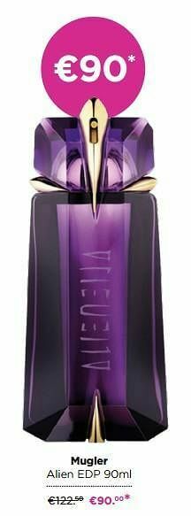 ICI PARIS XL Mugler alien edp aanbieding