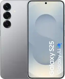 Coolblue Samsung Galaxy S25 512GB Zilver 5G aanbieding