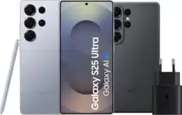 Coolblue Samsung Galaxy S25 Ultra 256 Go Argent 5G + Pack d'Accessoires aanbieding