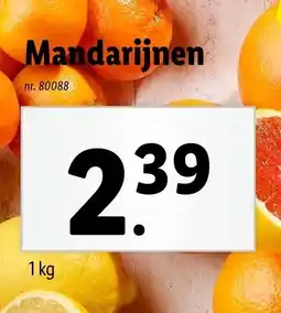 Lidl Mandarijnen aanbieding